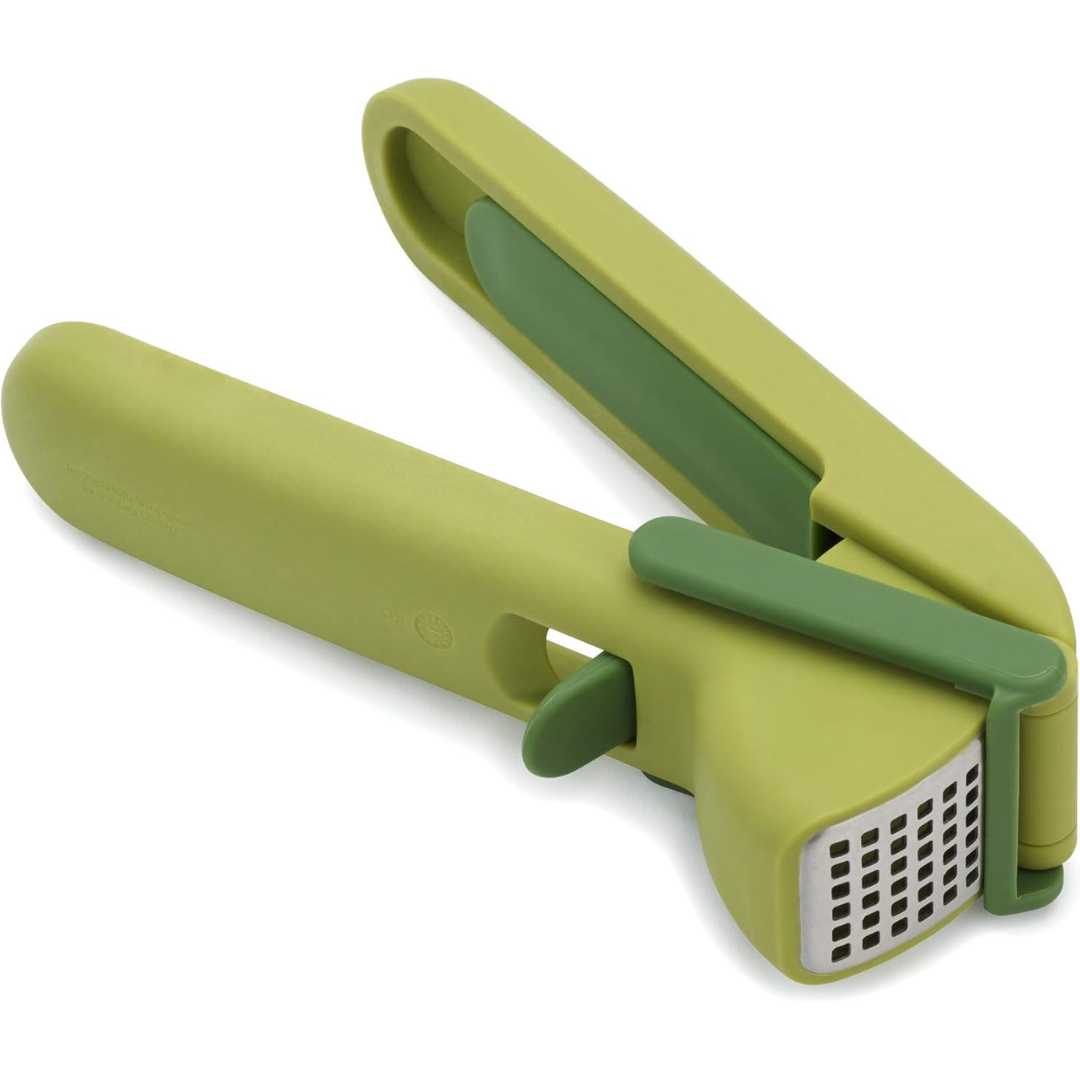 Joseph Joseph CleanForce Garlic Press - Green - Red Rhino