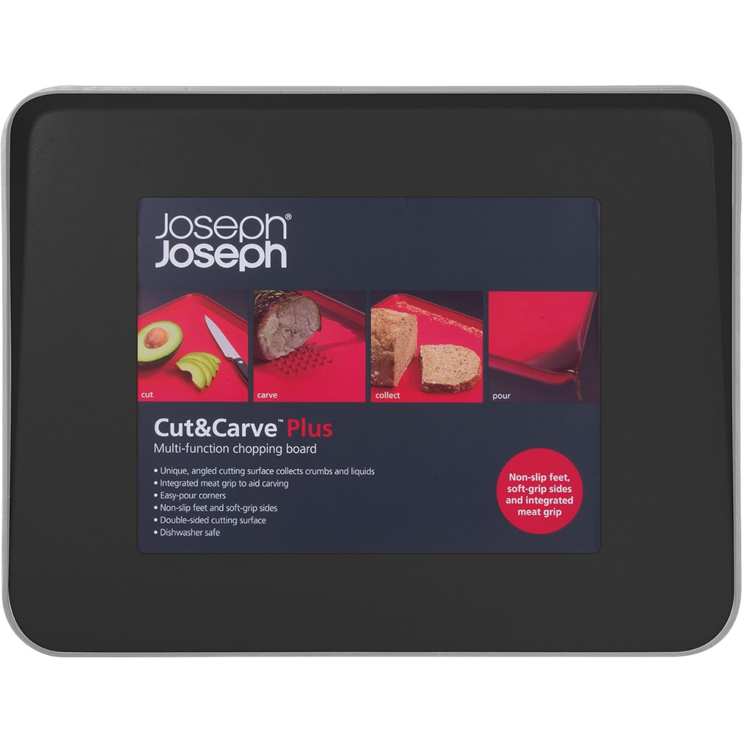 Joseph Joseph Cut & Carve Plus Large Black - Red Rhino