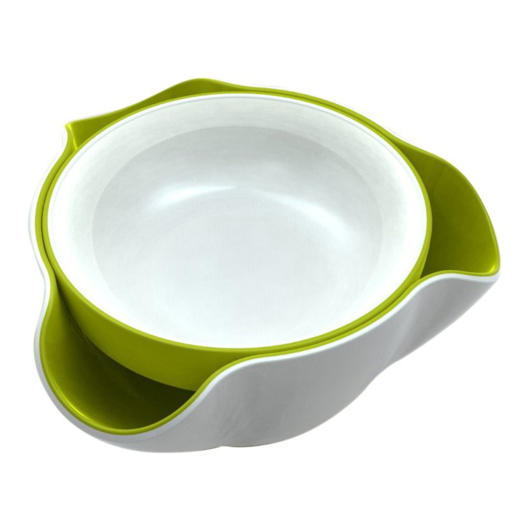 Joseph Joseph Double Dish Large White /Green - Red Rhino