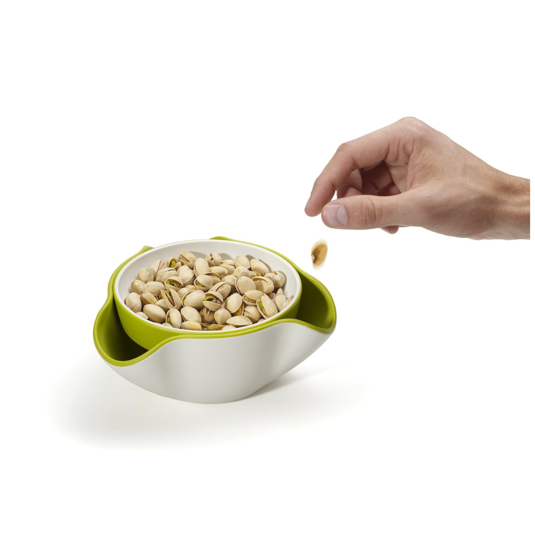 Joseph Joseph Double Dish Large White /Green - Red Rhino