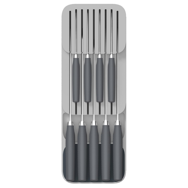 Joseph Joseph DrawerStore Compact Knife Organiser - Red Rhino