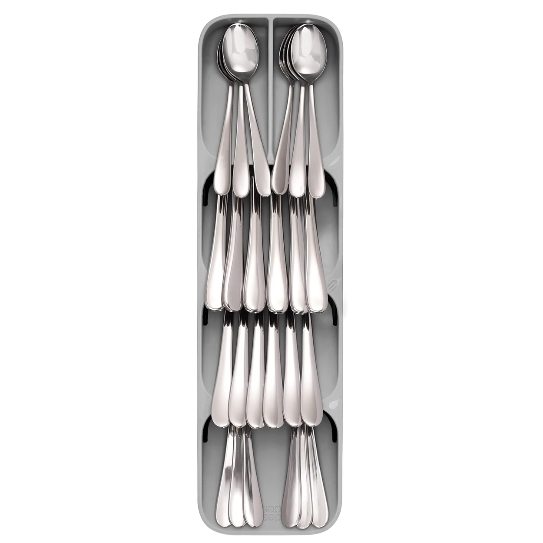 Joseph Joseph DrawerStore Cutlery Tray (Grey/Grey) - Red Rhino