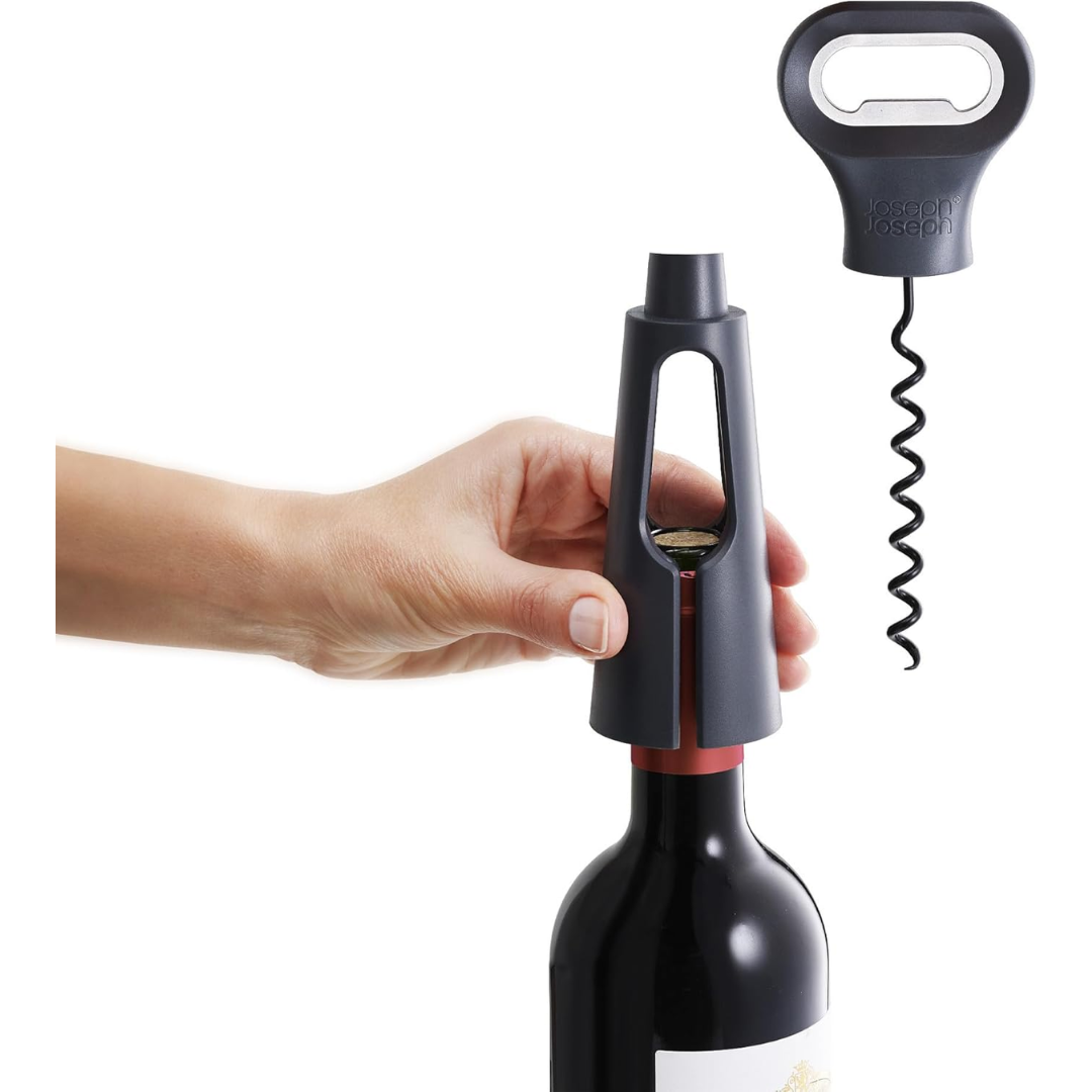 Joseph Joseph Duo 3-in-1 Corkscrew (Grey)