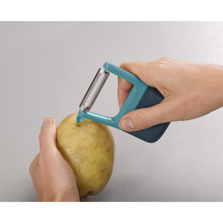 Joseph Joseph Duo Julienne Peeler - Grey - Red Rhino