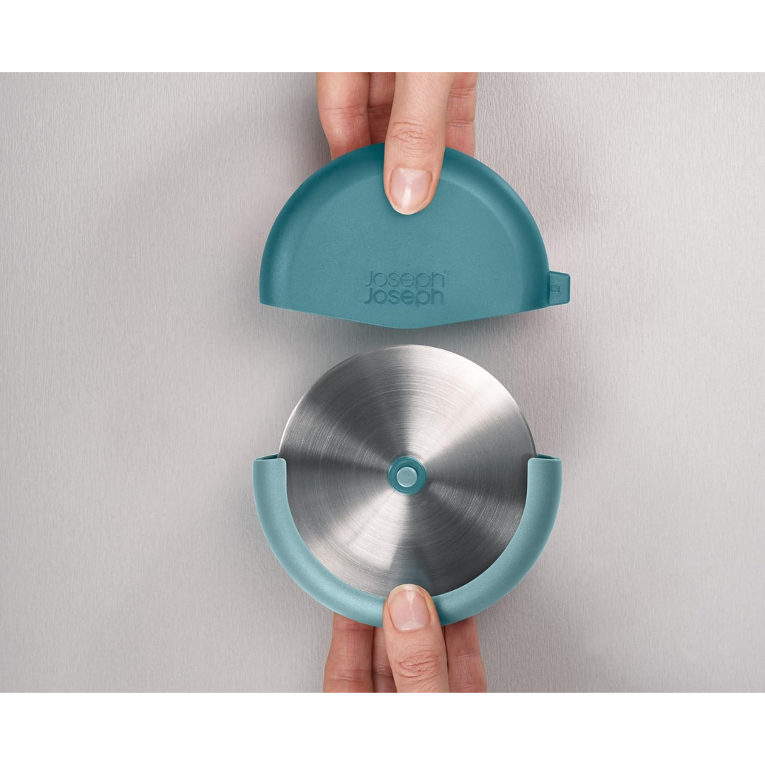 Joseph Joseph Duo Pizza Cutter with Guard - Red Rhino