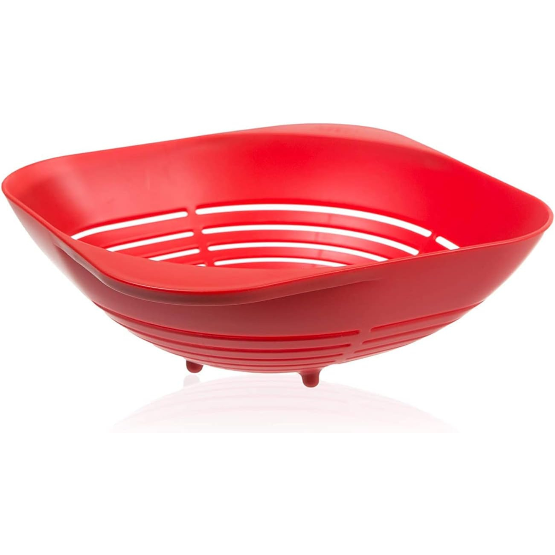 Joseph Joseph Duo Pour Easy Colander - Red - Red Rhino