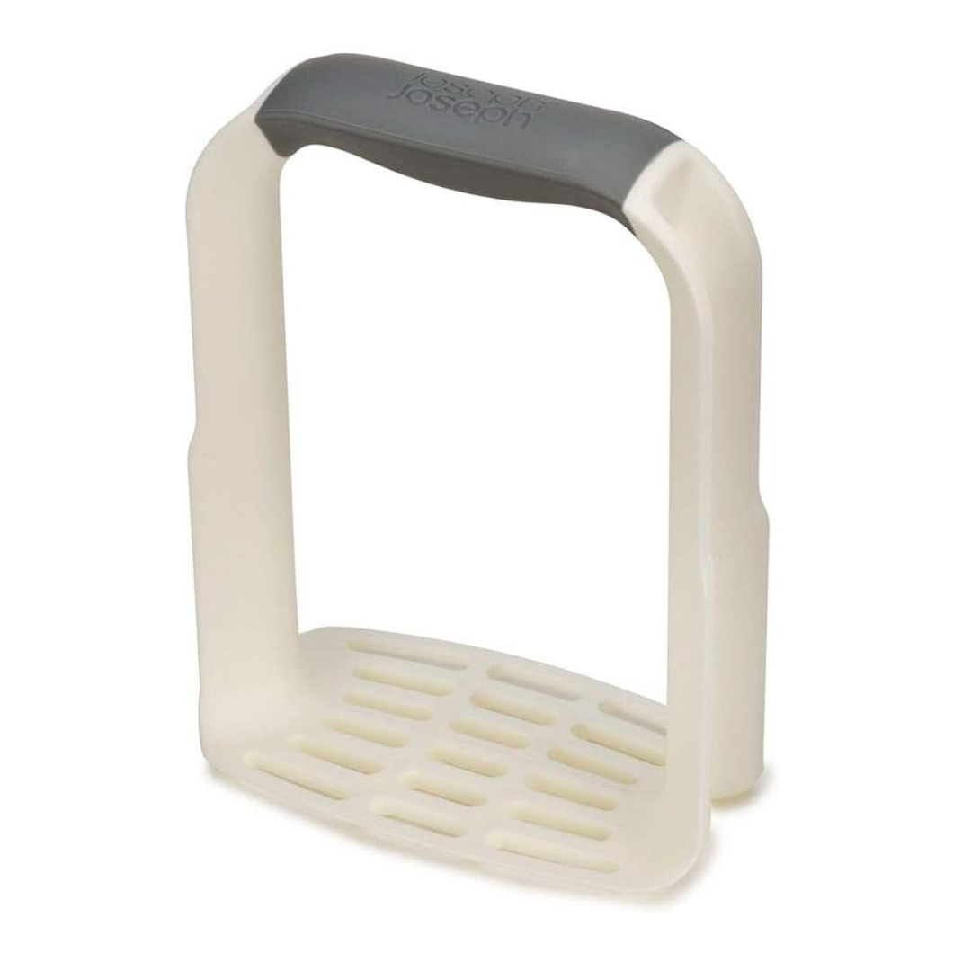 Joseph Joseph Easy-Mash Potato Masher - White - Red Rhino
