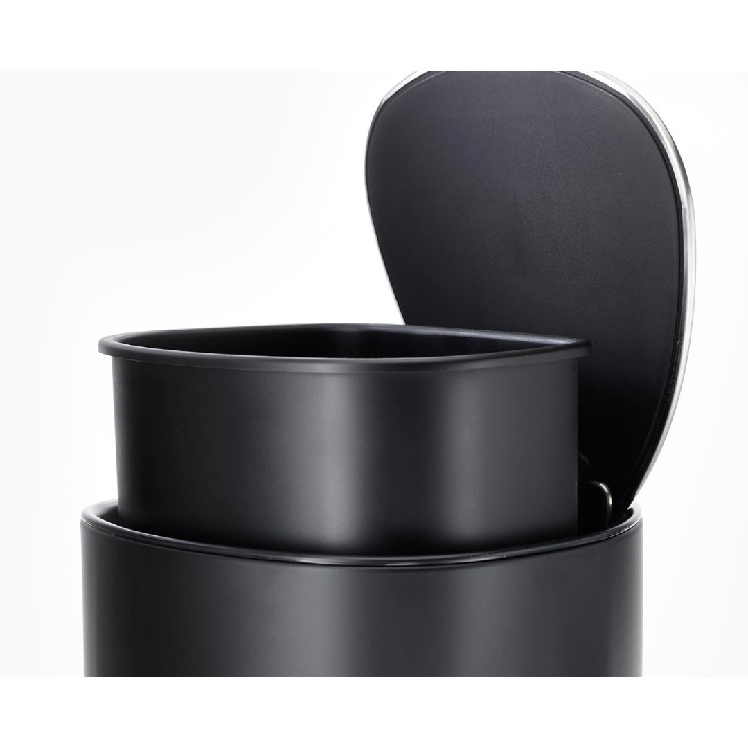 Joseph Joseph EasyStore 5L Pedal Bin (Matt Black) - Red Rhino