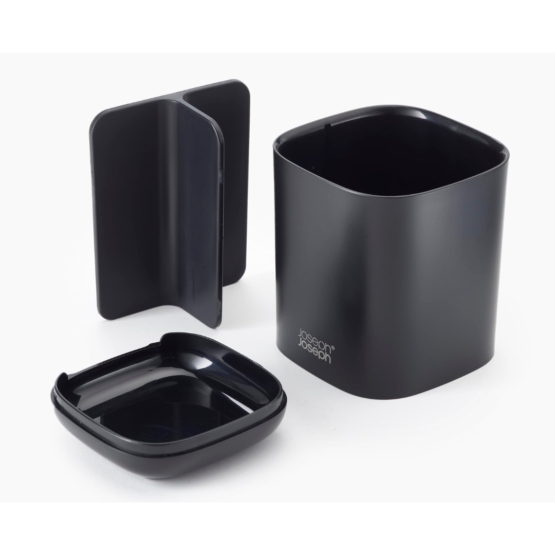 Joseph Joseph EasyStore Toothbrush Caddy (Black)