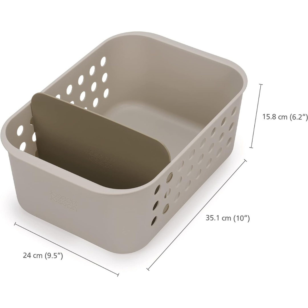 Joseph Joseph EasyStore Large Storage Basket (Ecru) - Red Rhino