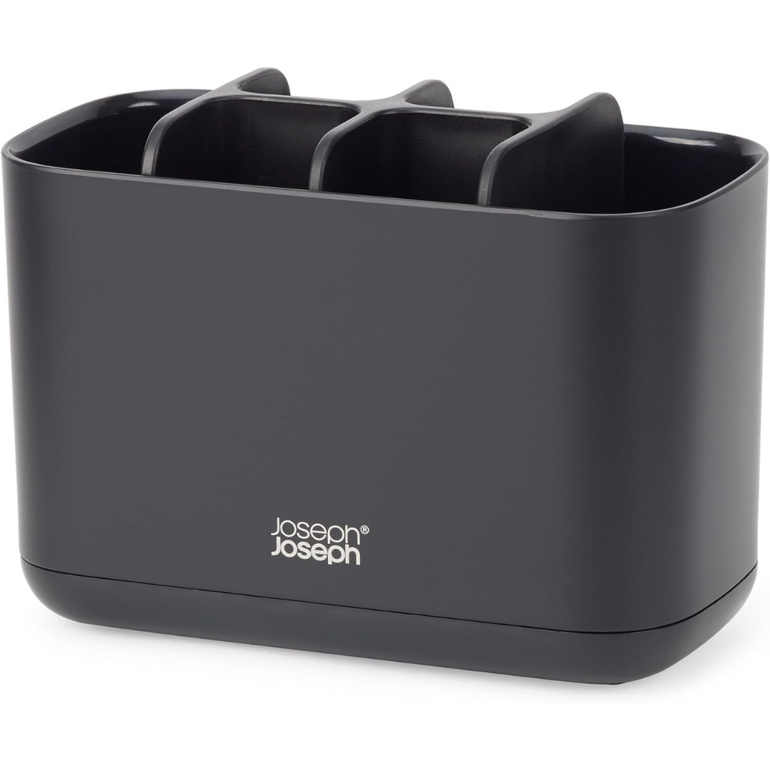 Joseph Joseph EasyStore Large Toothbrush Caddy (Black) - Red Rhino