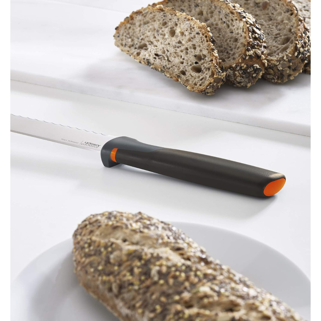 Joseph Joseph Elevate 8" (20.3cm) Bread Knife - Red Rhino