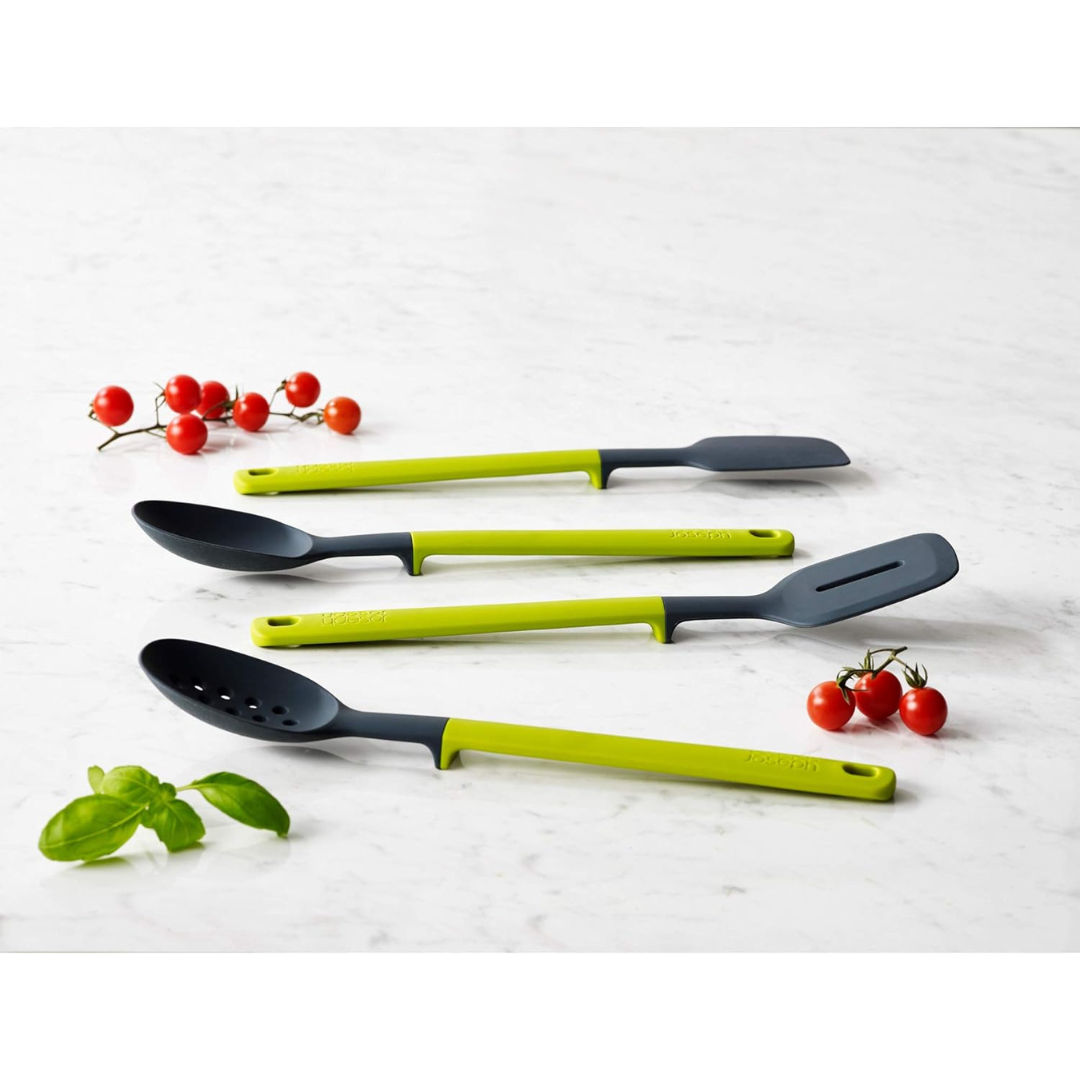 Joseph Joseph Elevate Slotted Turner Nylon - Grey / Green - Red Rhino