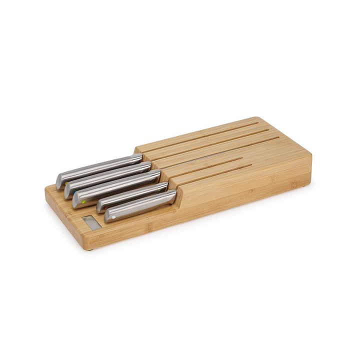 Joseph Joseph Elevate Steel Knives Bamboo Store 5pc St - Red Rhino
