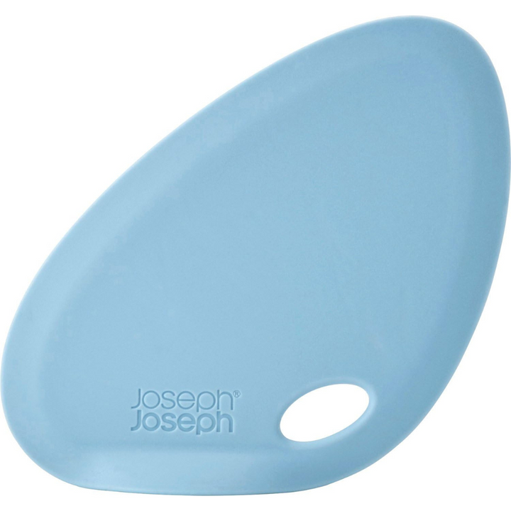 Joseph Joseph Fin Silicone Bowl Scraper - Blue - Red Rhino