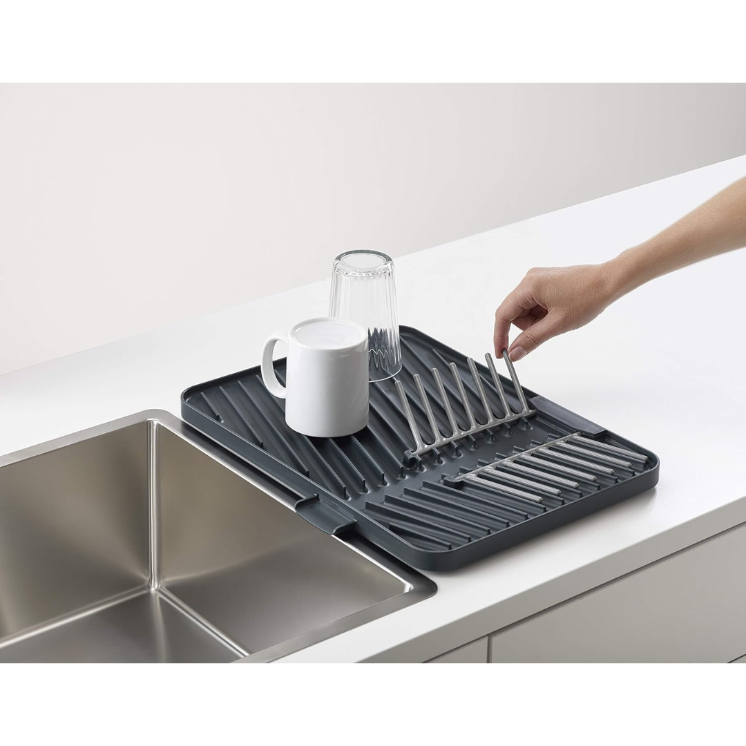 Joseph Joseph Flip-Up Draining Board- Grey - Red Rhino