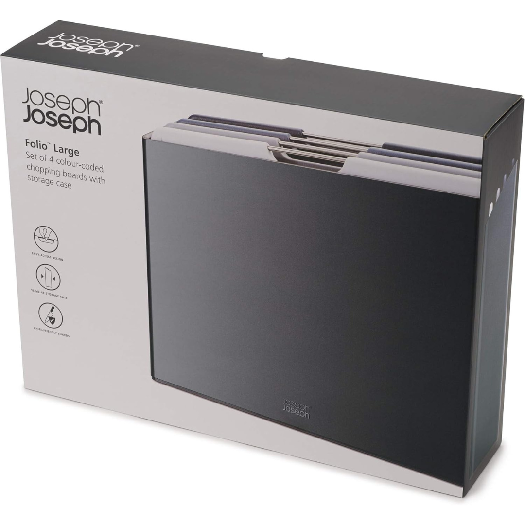 Joseph Joseph Folio 4pc Board Set Regular (Graphite)