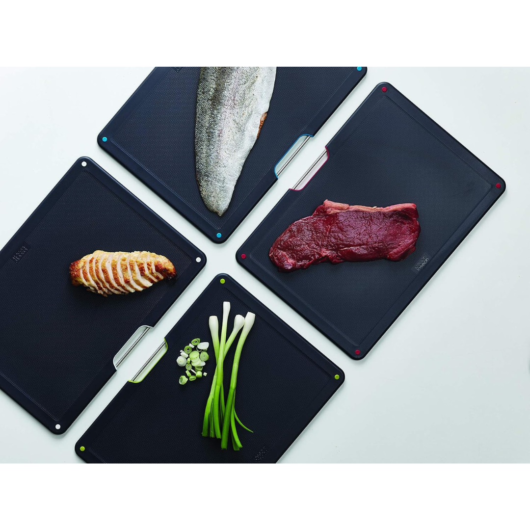 Joseph Joseph Folio 4pc Board Set Regular (Graphite)