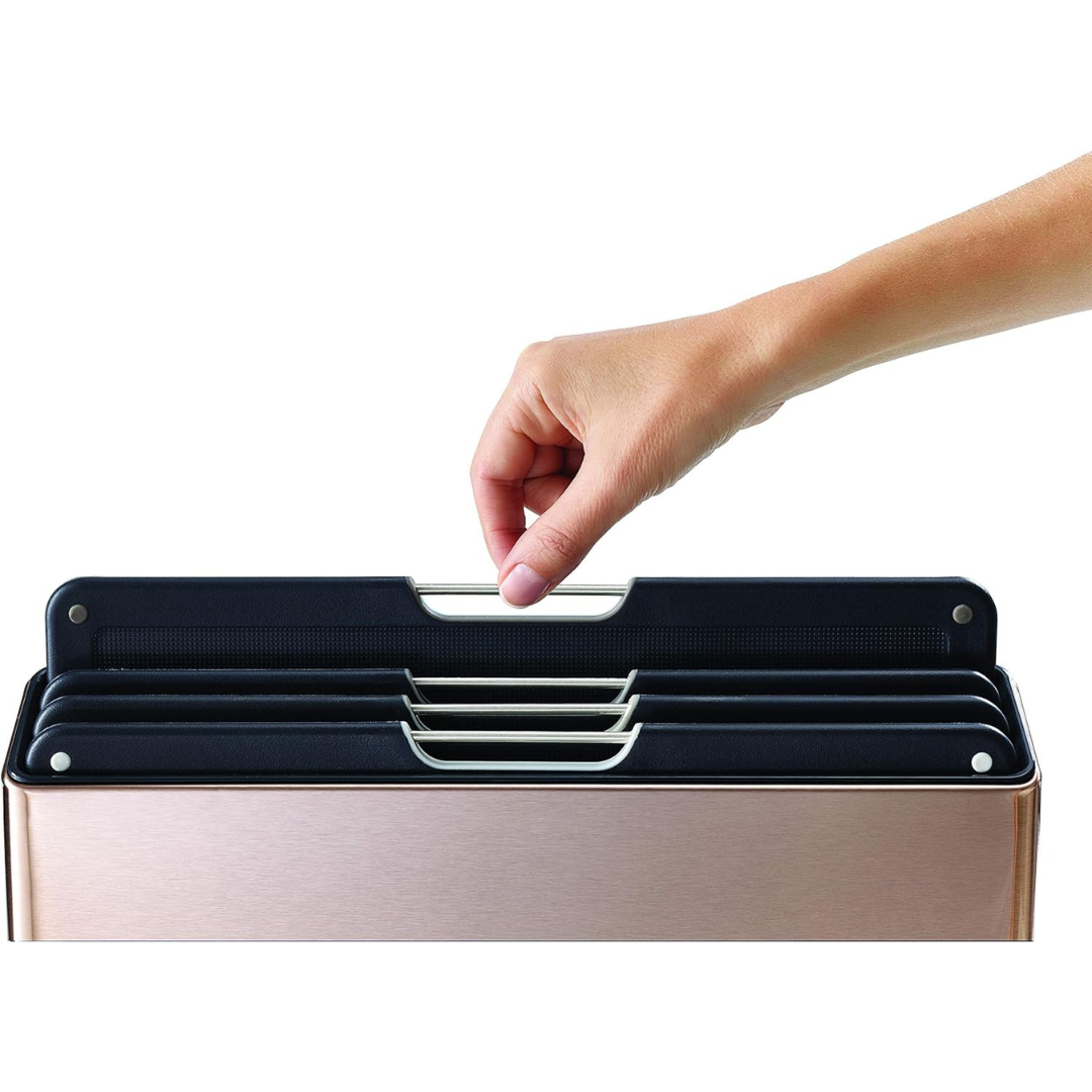 Joseph Joseph Folio Steel 4pc Board Set (R/Gold) - Red Rhino