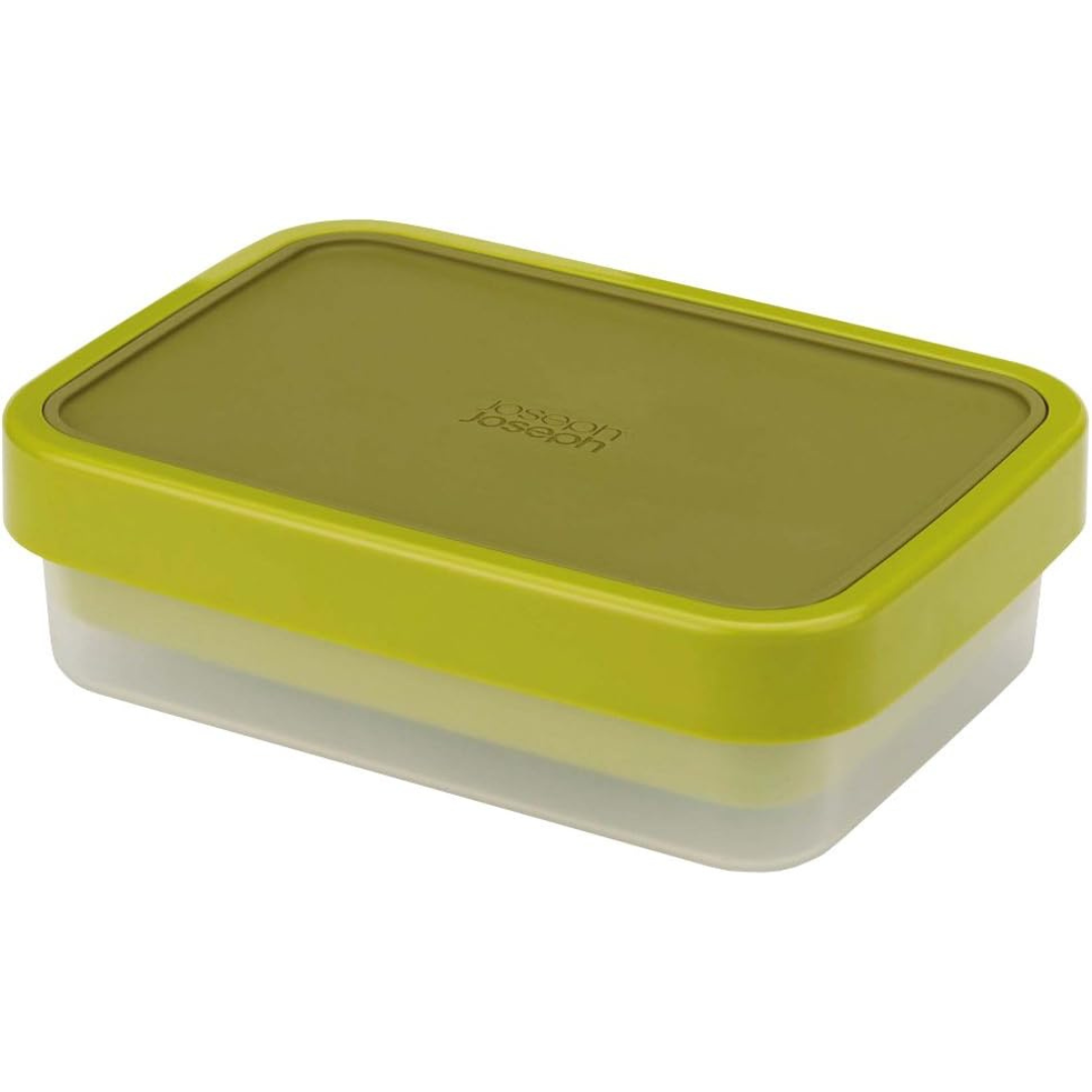 Joseph Joseph GoEat Compact 2-in-1 lunch box - Green - Red Rhino