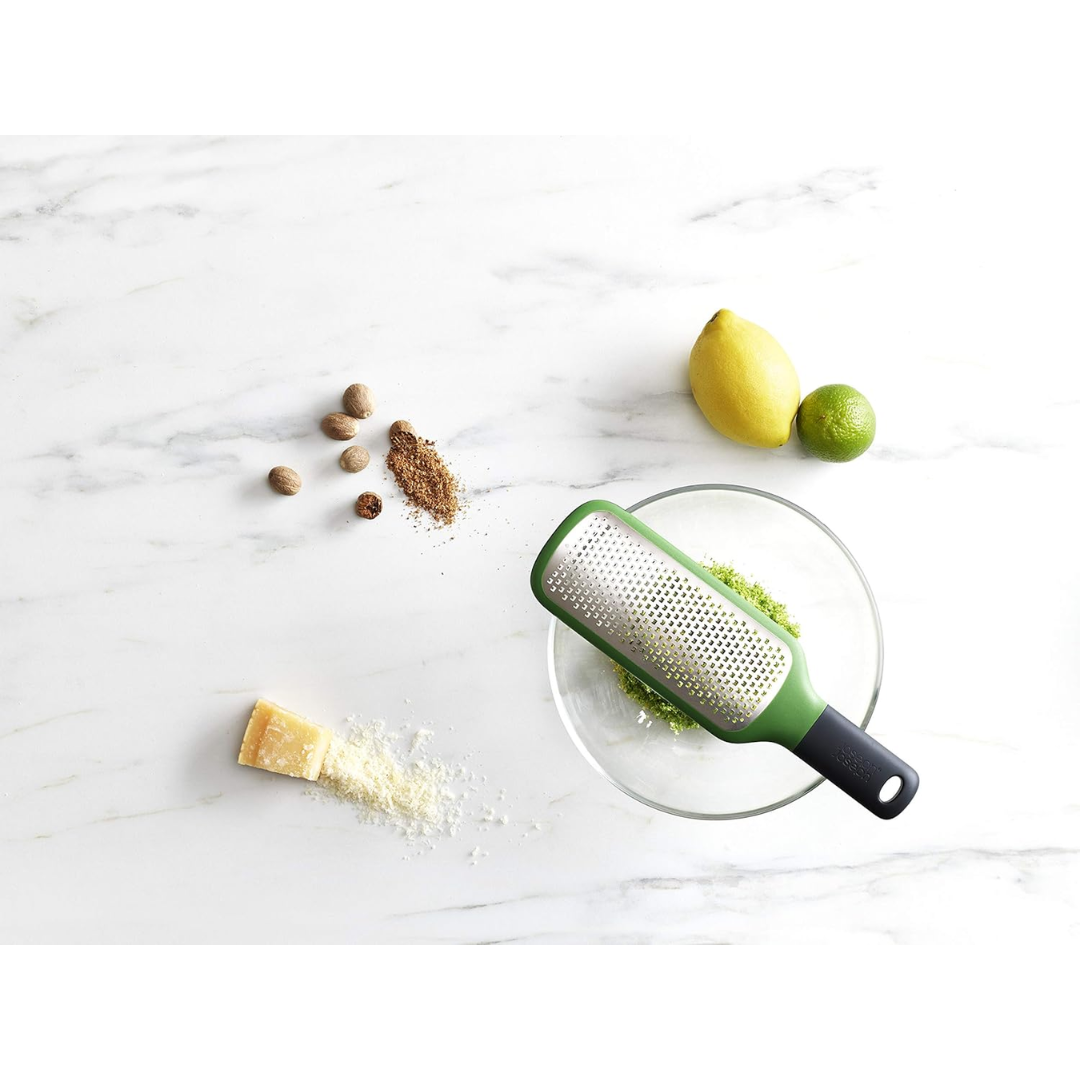 Joseph Joseph Grip Grater Paddle Grater Fine Green - Red Rhino