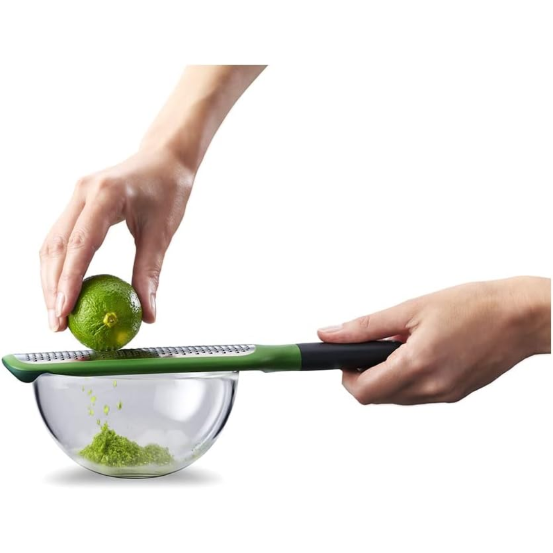 Joseph Joseph Grip Grater Paddle Grater Fine Green - Red Rhino