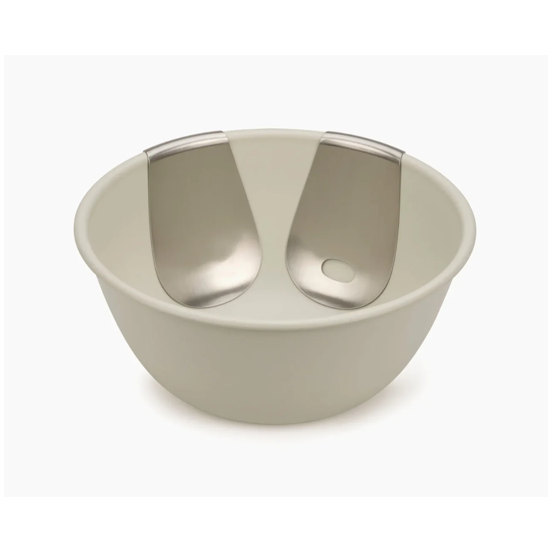 Joseph Joseph Hands-On Salad Bowl & Servers -Stone - Red Rhino