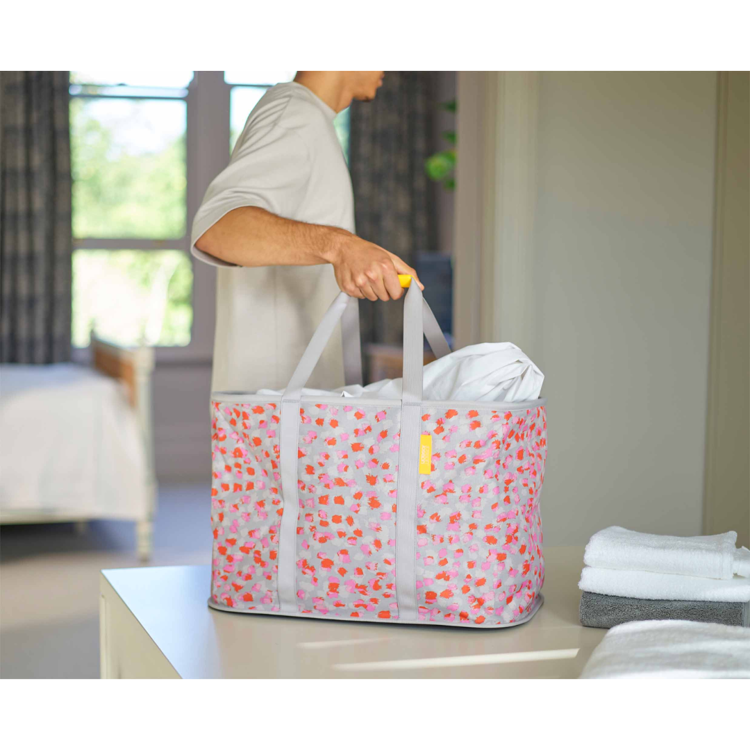 Joseph Joseph Hold-All Laundry Basket (Peach Blossom) - Red Rhino