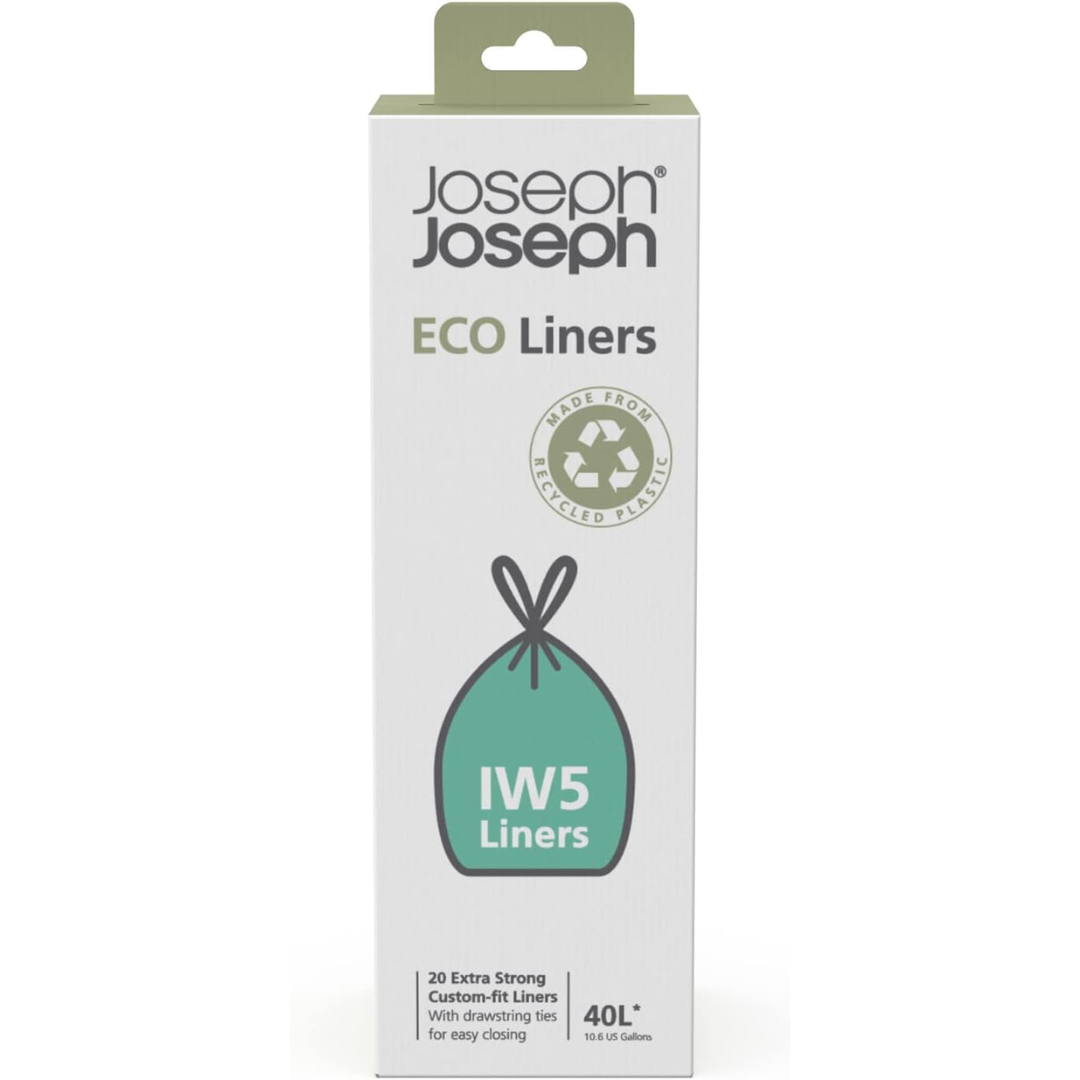 Joseph Joseph IW5 40L Eco Liners 20 pcs (Grey) - Red Rhino