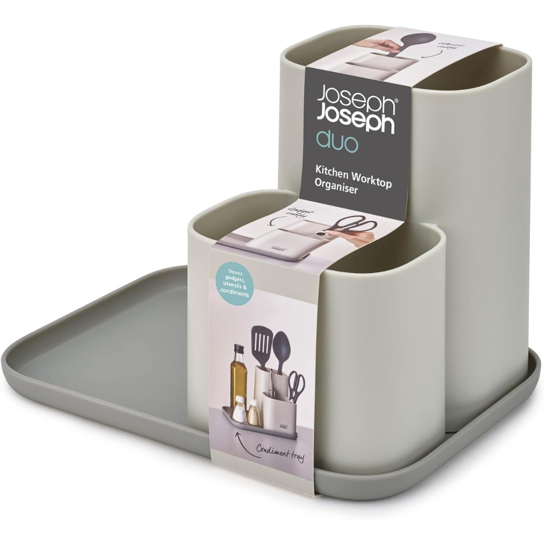 Joseph Joseph Kitchen Worktop Organiser - Grey - Red Rhino
