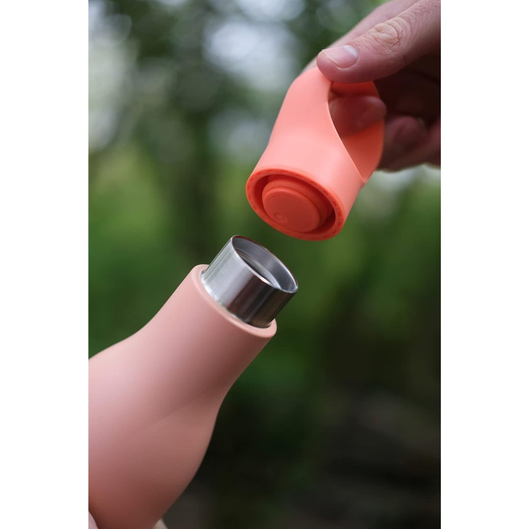 Joseph Joseph Loop Water Bottle 500 ml (17 oz) - Coral - Red Rhino