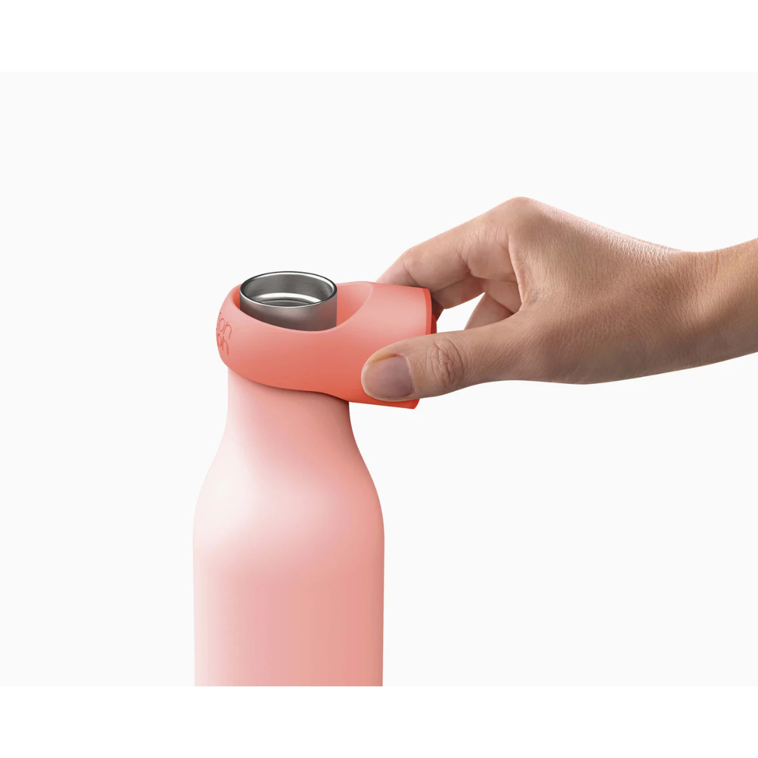 Joseph Joseph Loop Water Bottle 500 ml (17 oz) - Coral - Red Rhino