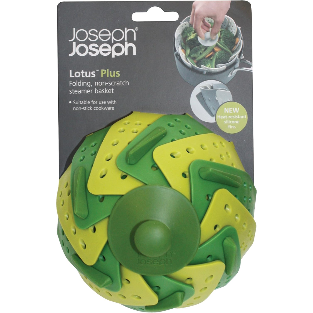 Joseph Joseph Lotus Steamer Dark Green - Red Rhino