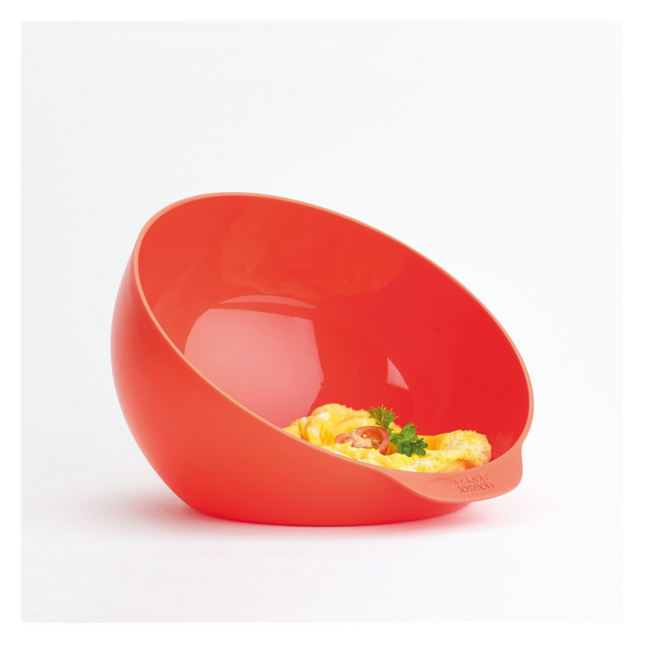 Joseph Joseph M-Cuisine Microwave Omlette Bowl - Stone/Orange - Red Rhino