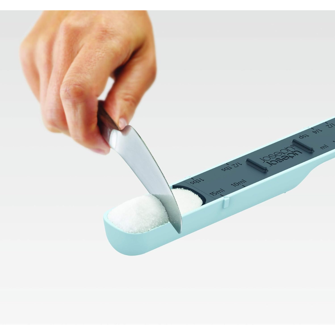 Joseph Joseph Measure-Up Measuring Spoon - Blue - Red Rhino