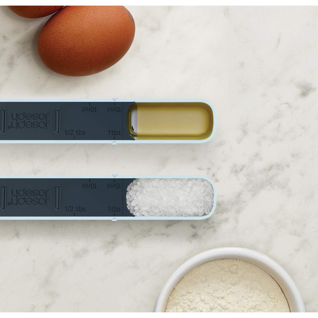 Joseph Joseph Measure-Up Measuring Spoon - Blue - Red Rhino