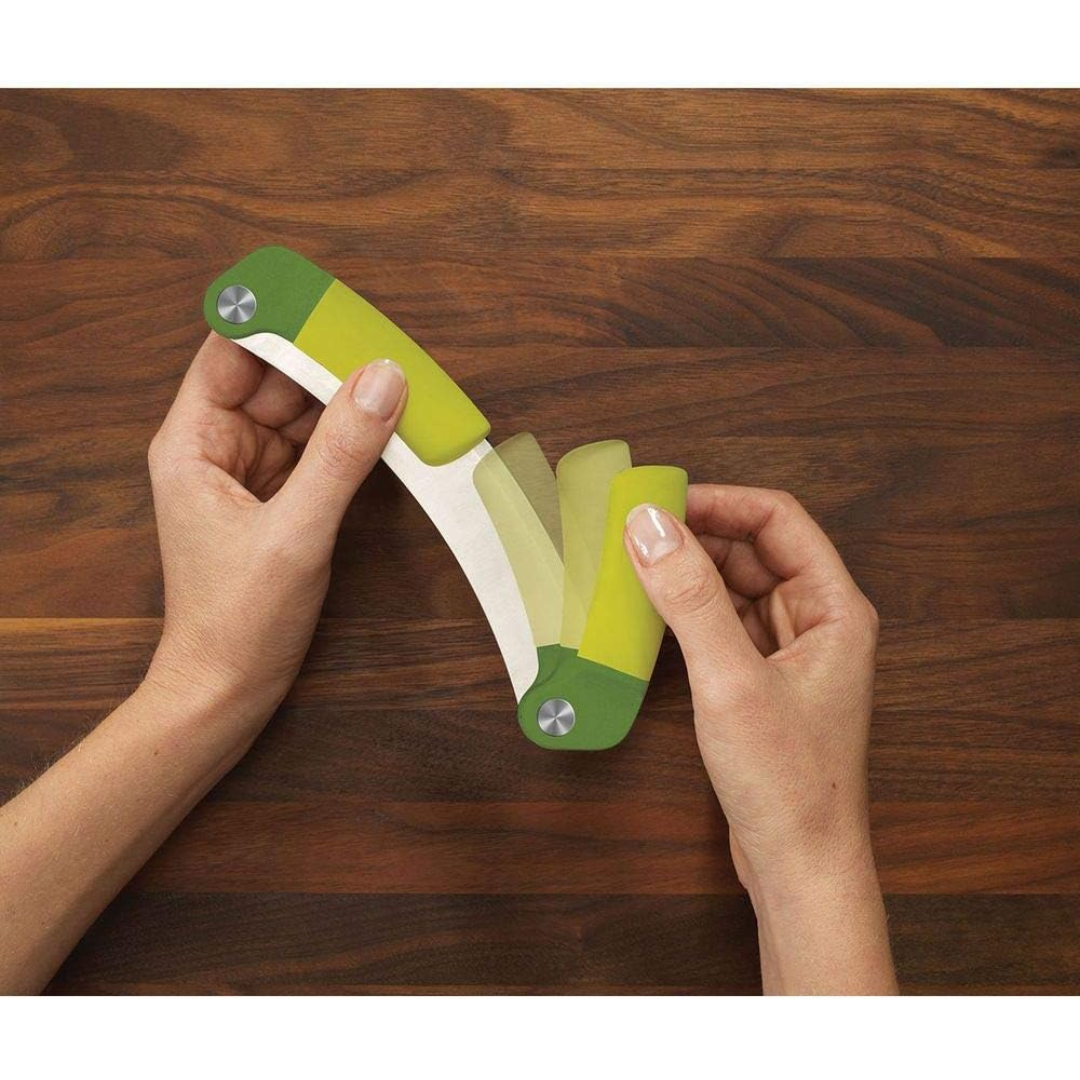 Joseph Joseph Mezzulana Folding Herb Chopper - Red Rhino