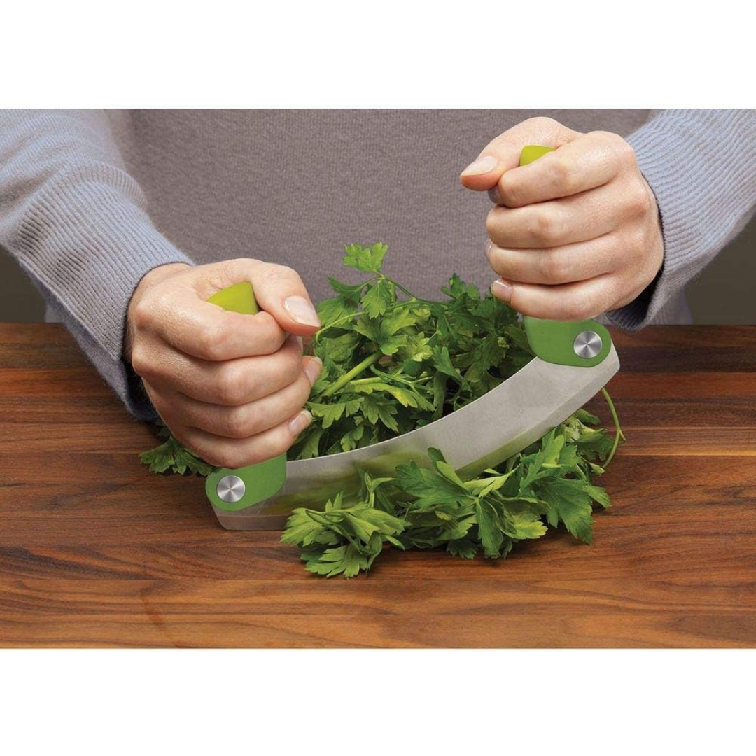 Joseph Joseph Mezzulana Folding Herb Chopper - Red Rhino