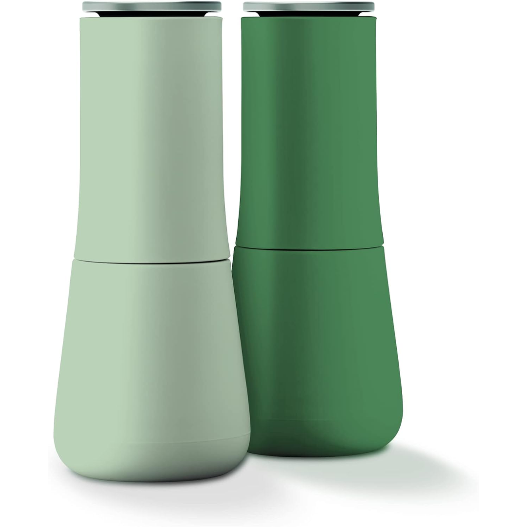 Joseph Joseph Milltop Salt&Pepper Set Editions (Sage) - Red Rhino