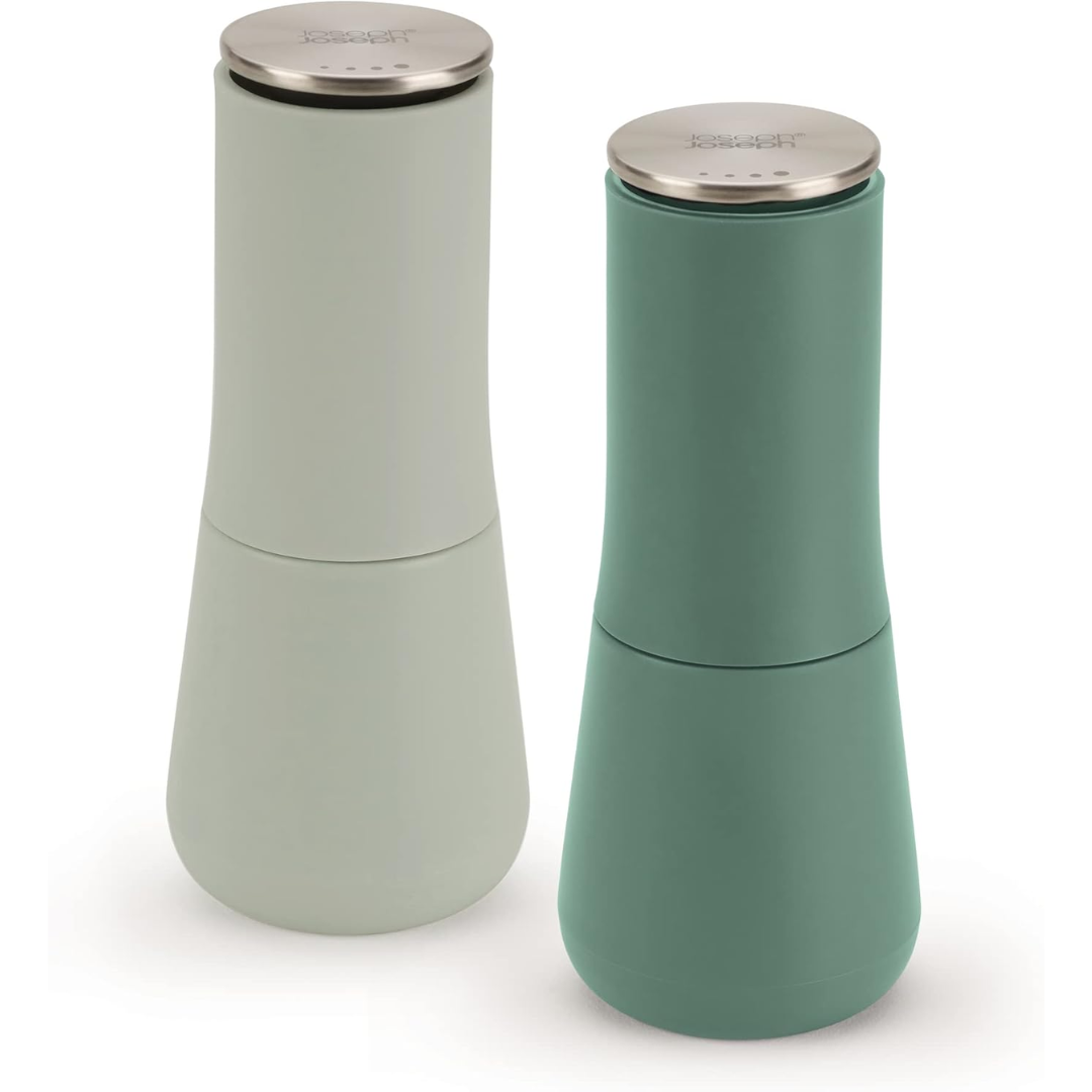 Joseph Joseph Milltop Salt&Pepper Set Editions (Sage) - Red Rhino