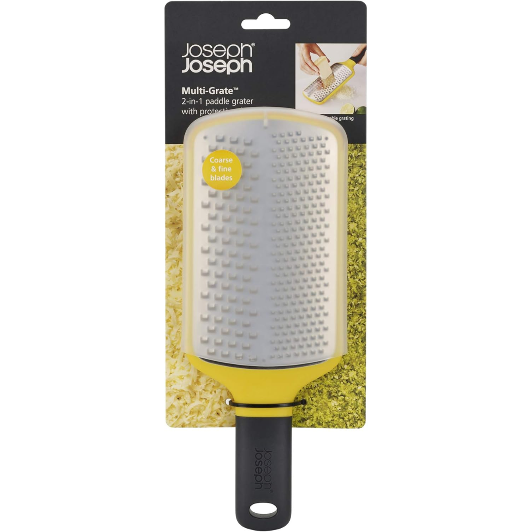 Joseph Joseph Multi-Grate Paddle Grater - Yellow - Red Rhino