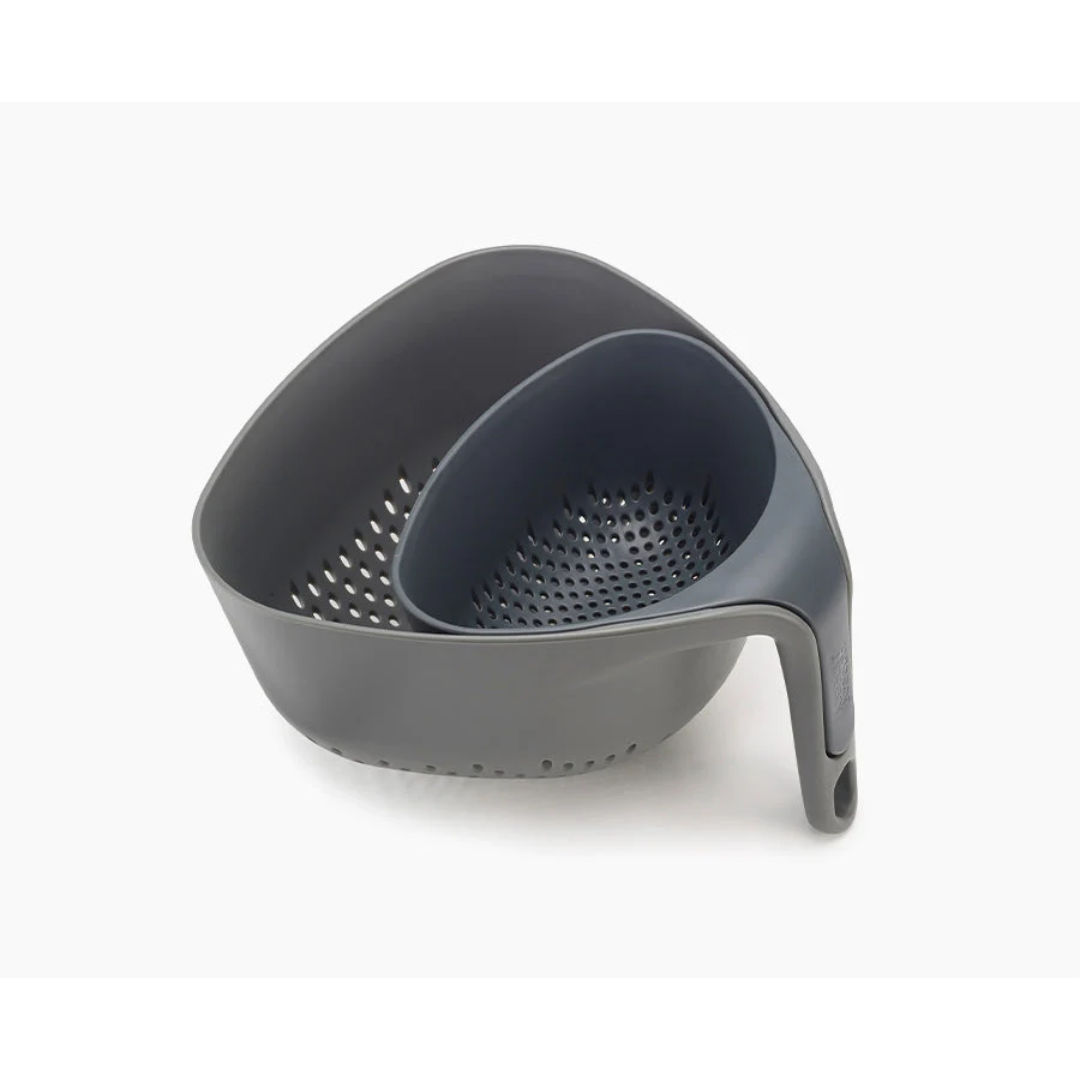 Joseph Joseph Nest Colanders - Grey - Red Rhino