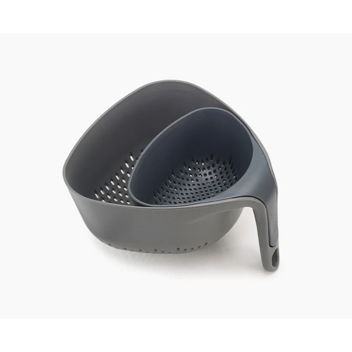 Joseph Joseph Nest Colanders - Grey - Red Rhino