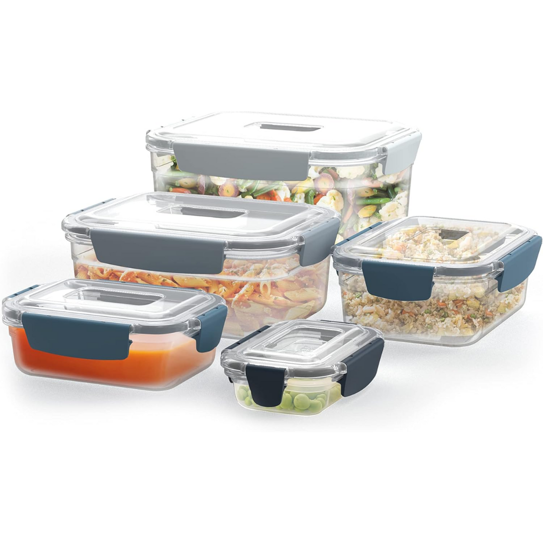 Joseph Joseph Nest Lock 5-Piece Storage Set Sky Edition - Red Rhino