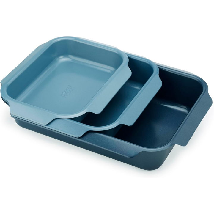 Joseph Joseph Nest Oven Set of 3 Roasting Trays - Red Rhino