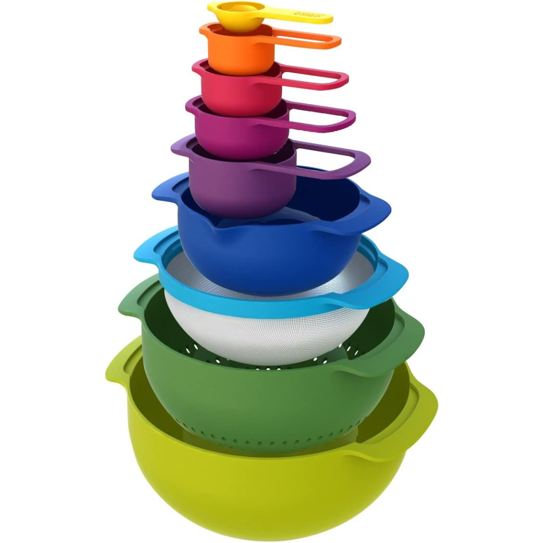 Joseph Joseph Nest Plus 9 - (9 piece set) - Red Rhino