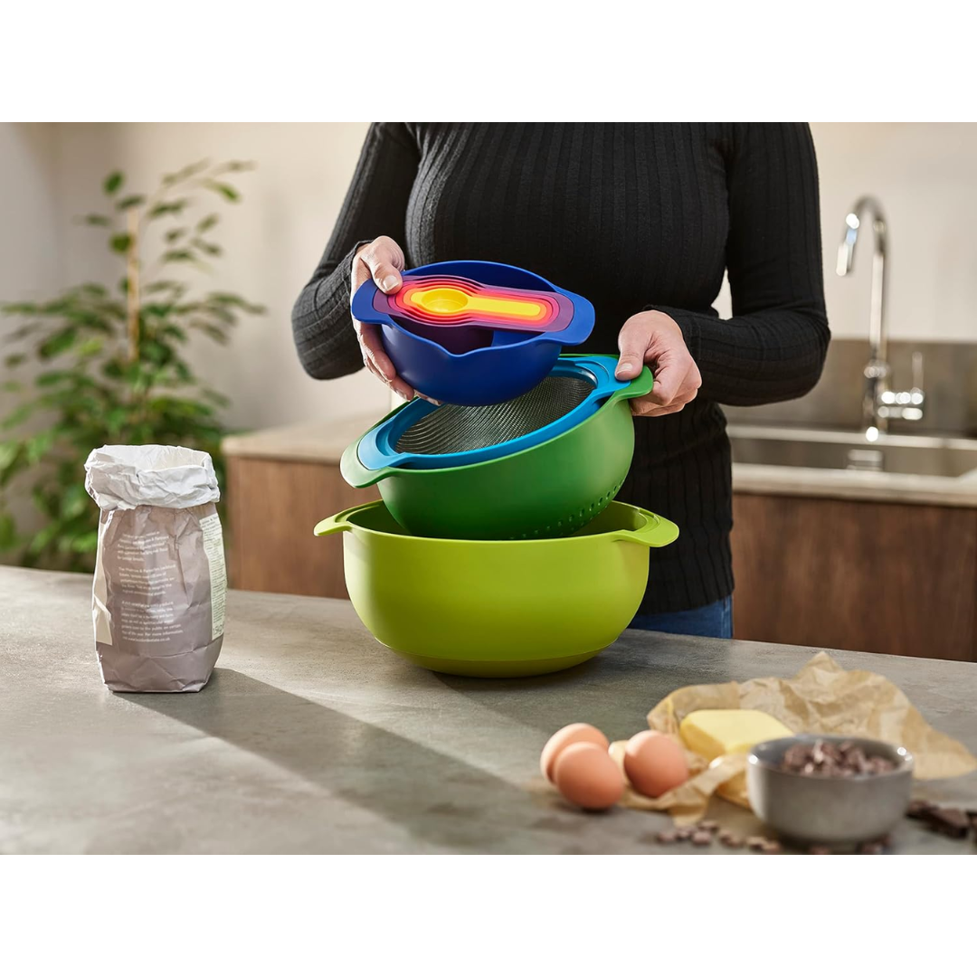 Joseph Joseph Nest Plus 9 - (9 piece set) - Red Rhino