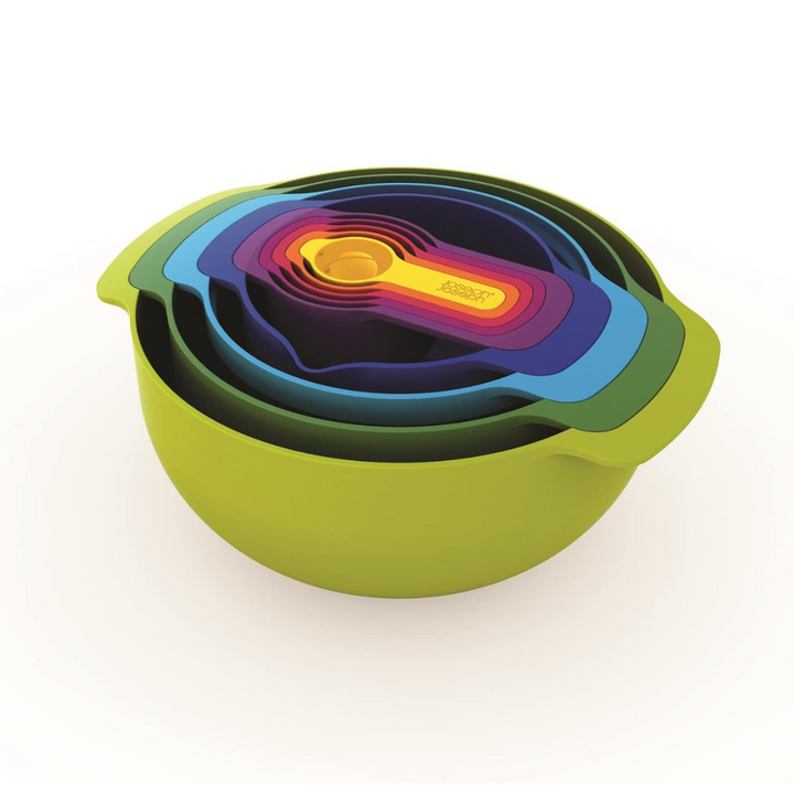 Joseph Joseph Nest Plus 9 - (9 piece set) - Red Rhino