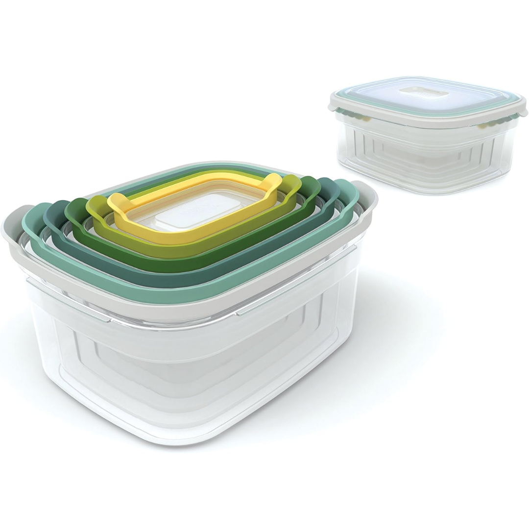 Joseph Joseph Nest Storage 6pc - Opal - Red Rhino