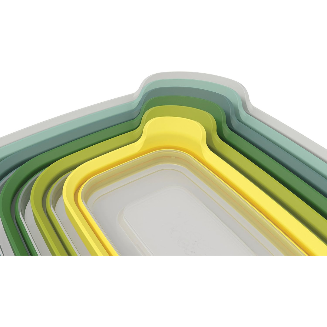 Joseph Joseph Nest Storage 6pc - Opal - Red Rhino